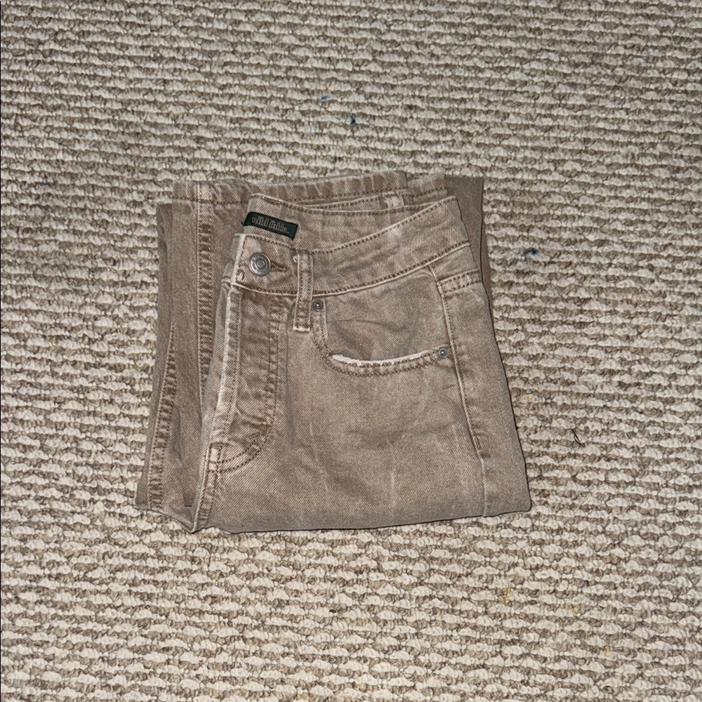 Wild Fable Tan High Rise Jeans